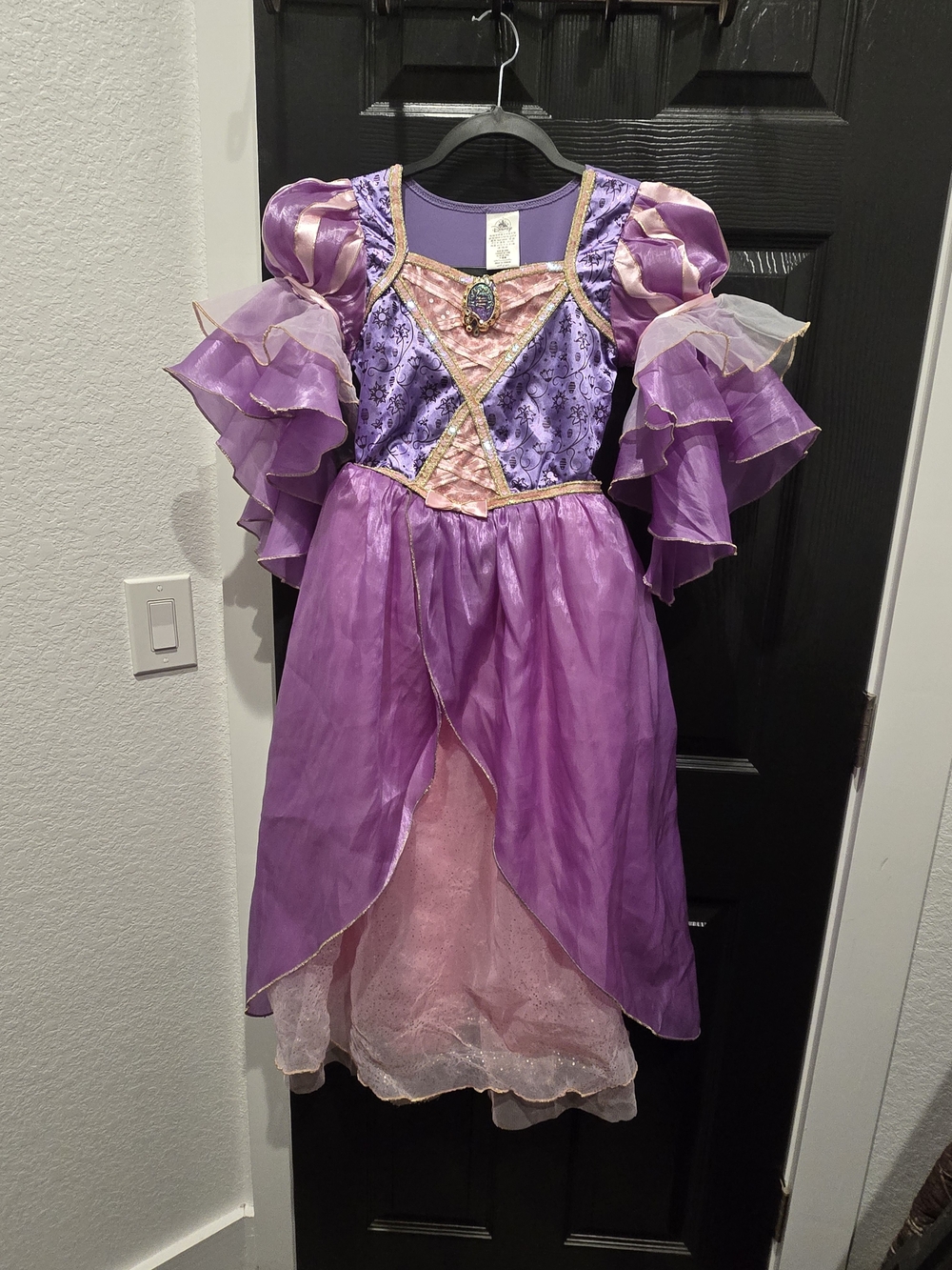 Disney Purple and Pink Princess Gown with Gold Accent